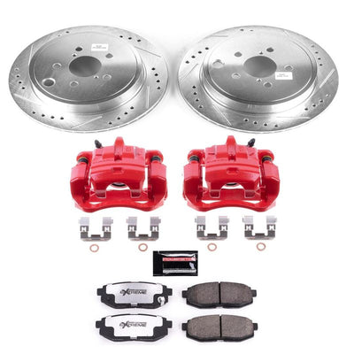 Power Stop 13-16 Scion FR-S Front & Rear Z26 Street Warrior Brake Kit w/Calipers