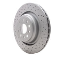 DFC 14-22 Maserati Quattroporte Rear Drilled GeoSPEC Coated Rotor