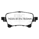 EBC S1 Brake Pad and Rotor Kit
