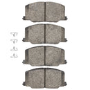 DFC 87-93 Toyota Celica Front 4000 Hybridynamic Brake Pads
