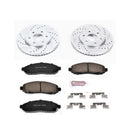 Power Stop 05-18 Nissan Frontier Front & Rear Z23 Evolution Sport Brake Kit w/Calipers