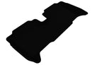 3D MAXpider 2007-2011 Toyota Yaris Sedan Kagu 1st & 2nd Row Floormats - Black