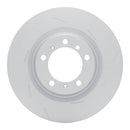 DFC 10-16 Porsche Panamera Right Front Slotted Hi-Carbon Alloy Geomet Coated Rotor