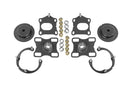 BMR 11- 14 Ford Mustang / Shelby GT500 Caster Camber Plates - Black Hammertone