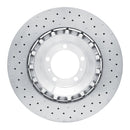 DFC 10-11 Porsche 911 Right Front Drilled Hi-Carbon Alloy Geomet Coated Rotor