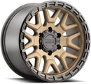 Raceline 953BZ Krank 18x9in / 6X135 BP / 18mm Offset / 87.1mm Bore - Bronze