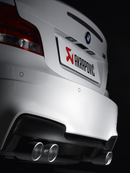 Akrapovic 11-12 BMW 1 Series M Coupe (E82) Slip-On Line (Titanium) w/ Carbon Tips