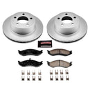 Power Stop 93-98 Jeep Grand Cherokee Front & Rear Z17 Evolution Geomet Coated Brake Kit