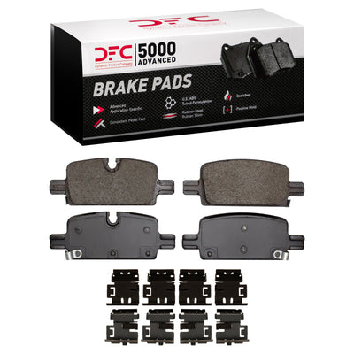 DFC 21-25 Chevrolet Silverado 1500 Rear Drill/Slot Geoperf Rotors 5000 Advanced Pads w/Hardware