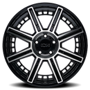 ION Type 149 20x10 / 8x170 BP / -24mm Offset / 125.2mm Hub Black/Machined Wheel