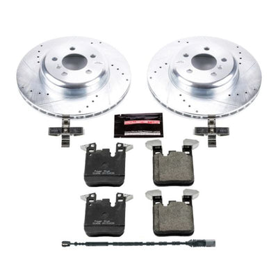Power Stop 12-15 BMW 335i Front & Rear Z23 Evolution Sport Brake Kit