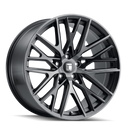Touren 3291 TR91 20x9 / 6x120 BP / 30mm Offset / 66.9mm Hub Matte Black Brushed w/ Dark Wheel
