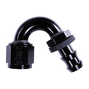 Russell 8AN Twist-Lok 150 Degree Hose End - Black