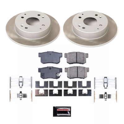 Power Stop 1997 Acura CL Front and Rear Semi-Coated Rotor Kit