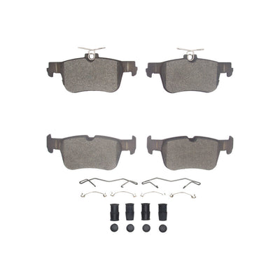 DFC 21-25 Ford Mustang Mach-E Rear 5000 Advanced Low Metallic Brake Pads and Hardware Kit