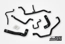 do88 91-96 BMW 525i/525ix (E34) Coolant Hoses - Black