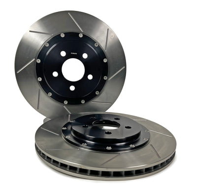 Baer Brakes 24-25 Ford Mustang EradiSpeed+ Rear 2-piece Performance Slotted Brake Rotors