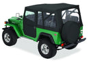 Bestop 64-84 Land Cruiser Supertop Classic (Black Denim Clear Windows)