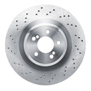 DFC 15-19 BMW X6 Left Rear Drilled Brake Rotor
