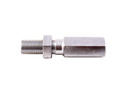 QA1 Male/Left Hand to Female/Right Hand Linkage Adjuster - 3/4-16 - Chrome Plated Steel