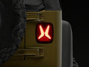 Raxiom 76-06 Jeep CJ7 Wrangler YJ & TJ Gladiator LED Tail Lights- Black Housing (Smoked Lens)