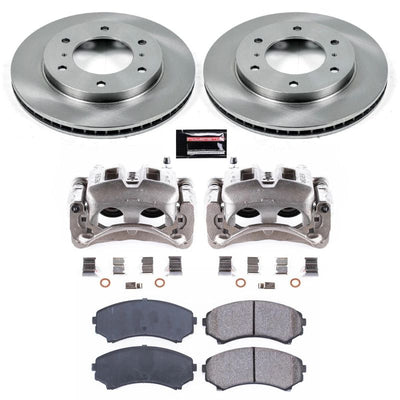 Power Stop 01-06 Mitsubishi Montero Front & Rear Autospecialty Brake Kit w/Calipers