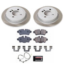 Power Stop 2013 Mini Cooper Front and Rear Semi-Coated Rotor Kit