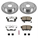 Power Stop 92-96 Honda Prelude Front & Rear Z26 Street Warrior Brake Kit