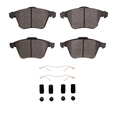 DFC 06-07 Mazda 6 Front 5000 Advanced Low Metallic Brake Pads and Hardware Kit