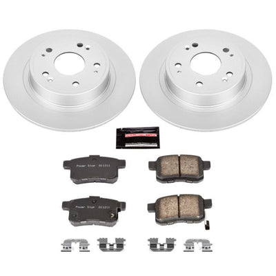 Power Stop 09-10 Acura TSX Front & Rear Z17 Evolution Geomet Coated Brake Kit