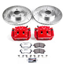 Power Stop 98-02 Subaru Forester Front & Rear Z26 Street Warrior Brake Kit w/Calipers