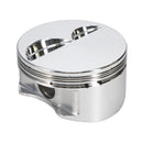 Manley Chevrolet Small Block Piston Set - 4.030in Bore 1.250in CH, -4.00 CC