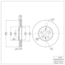 DFC GeoSPEC Coated Rotors - Plain