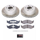 Power Stop 93-98 Jeep Grand Cherokee Front and Rear Semi-Coated Rotor Kit