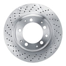 DFC 78-89 Porsche 930 Left Rear Drilled Brake Rotor