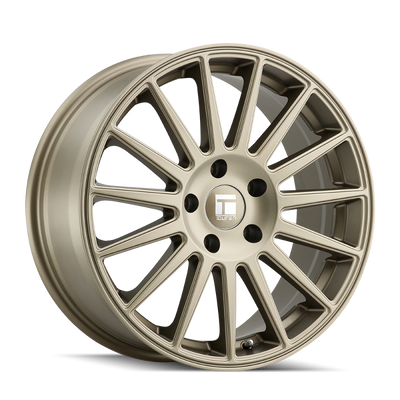 Touren 3292 TR92 20x10.5 / 5x112 BP / 35mm Offset / 66.56mm Hub Matte Gold Wheel