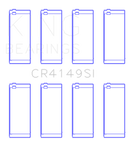 King Engine Bearings G.M.C. Saturn (Size +0.50mm) Connecting Rod Bearing Set