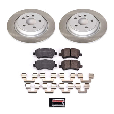 Power Stop 15-18 Volvo S60 Front and Rear Semi-Coated Rotor Kit