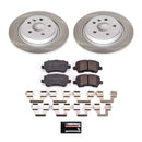 Power Stop 15-18 Volvo S60 Front and Rear Semi-Coated Rotor Kit