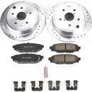 Power Stop 15-19 Subaru WRX Rear Z23 Evolution Sport Brake Kit w/Calipers