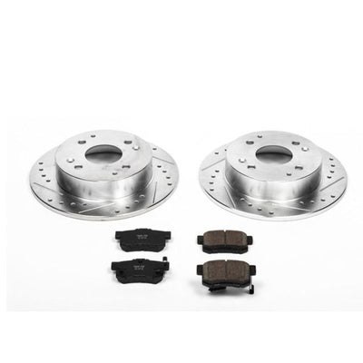 Power Stop 98-99 Acura CL Front & Rear Z23 Evolution Sport Brake Kit