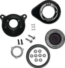 S&S Cycle 08-16 Touring/16-17 Softail Models Stealth Air Stinger Kit w/ Gloss Black Teardrop