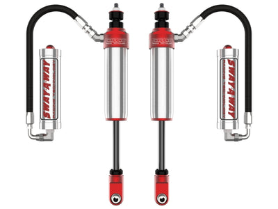 aFe Sway-A-Way 2.5 Front Shock Kit w/Remote Reservoirs for 0-1.5 IN Lifts Ford F-250/F-350 17-24 4WD