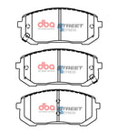 DBA 18-20 Hyundai Elantra GT (w/280mm Front Rotor/EPB / Excl Sport) Front Street Series Brake Pads