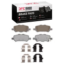 DFC 09-15 Toyota Venza Rear 5000 Advanced Ceramic Brake Pads and Hardware Kit