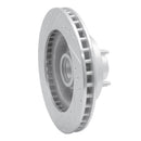 R1 73-73 Ford Galaxie 500 Front Right Drilled & Slotted Silver Brake Rotor