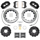 Wilwood 95-98 Nissan Skyline Superlite 6R Front BBK w/ 12.88in D/S Rotors & Flexlines - Black