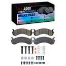DFC 98-24 Beaver Motorcoach Monterey Rear/Front 4000 HybriDynamic Brake Pads and Hardware Kit
