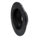 R1 10-21 Hyundai Santa Fe XL Rear Right Drilled & Slotted Black Brake Rotor