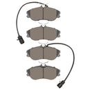 DFC 90-97 Audi S6 Front 5000 Advanced Semi Metallic Brake Pads